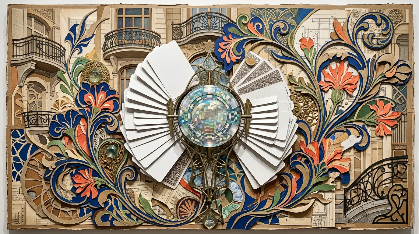 casino 777 Brusselse papiercollage 2